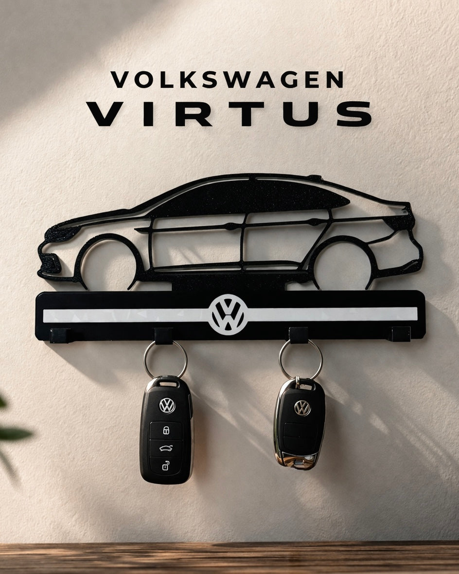 Volkswagen Virtus Car Key Holder