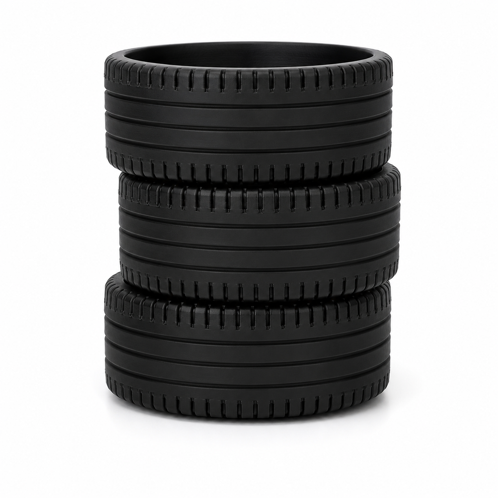 Sports Car Tire Pen Holder – Modern Desk Organizer for Pens, Pencils & Office Accessories